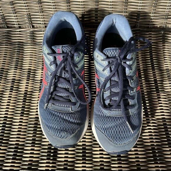 Asics Shoes‎ Womens Size 8 Gel Contend 6 1012A571 Blue Running Sneakers - Picture 2 of 11